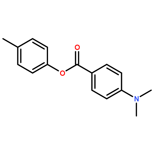 Benzoic acid, 4-(dimethylamino)-, 4-methylphenyl ester