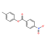 Benzoicacid, 4-nitro-, 4-methylphenyl ester