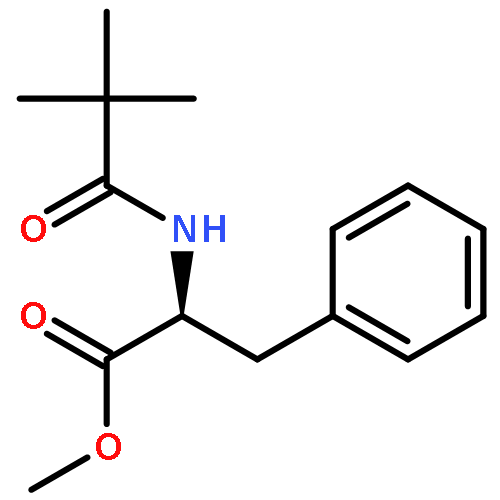 L-Phenylalanine, N-(2,2-dimethyl-1-oxopropyl)-, methyl ester