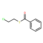 S-(2-chloroethyl) benzenecarbothioate