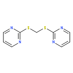 Pyrimidine, 2,2'-[methylenebis(thio)]bis-