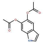 1H-Indole-5,6-diol,5,6-diacetate