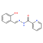 2-Pyridinecarboxylic acid, [(2-hydroxyphenyl)methylene]hydrazide