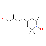 1-Piperidinyloxy, 4-(2,3-dihydroxypropoxy)-2,2,6,6-tetramethyl-