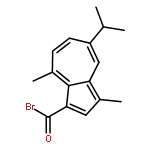 1-Azulenecarbonyl bromide, 3,8-dimethyl-5-(1-methylethyl)-