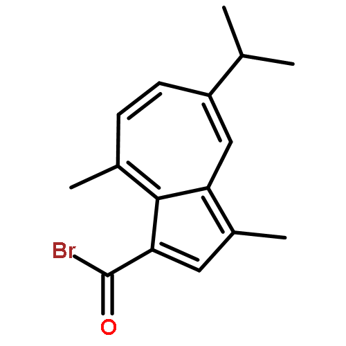 1-Azulenecarbonyl bromide, 3,8-dimethyl-5-(1-methylethyl)-