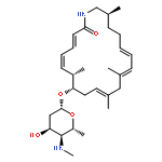 Azacycloeicosa-3,5,10,13,15-pentaen-2-one,7,11,13,19-tetramethyl-8-[[2,4,6-trideoxy-4-(methylamino)-b-D-ribo-hexopyranosyl]oxy]-,(3E,5E,7S,8S,10E,13E,15E,19S)-