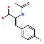 (Z)-Methyl 2-acetamido-3-(4-fluorophenyl)acrylate