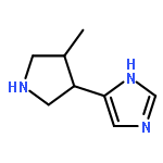 1H-Imidazole,5-[(3R,4R)-4-methyl-3-pyrrolidinyl]-