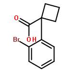 1-(2-bromophenyl)cyclobutane-1-carboxylic Acid