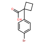 1-(4-Bromophenyl)cyclobutanecarboxylic acid