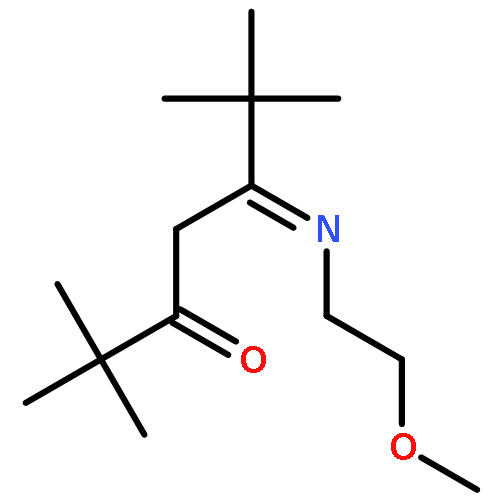 3-Heptanone, 5-[(2-methoxyethyl)imino]-2,2,6,6-tetramethyl-