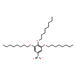 Benzene, 5-nitro-1,2,3-tris(octyloxy)-