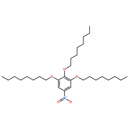 Benzene, 5-nitro-1,2,3-tris(octyloxy)-