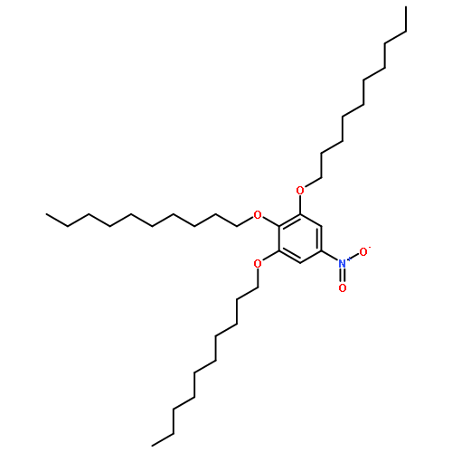 Benzene, 1,2,3-tris(decyloxy)-5-nitro-