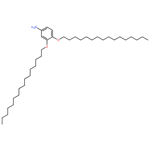 Benzenamine, 3,4-bis(hexadecyloxy)-