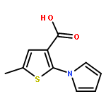 5-Methyl-2-(1H-pyrrol-1-yl)thiophene-3-carboxylic acid