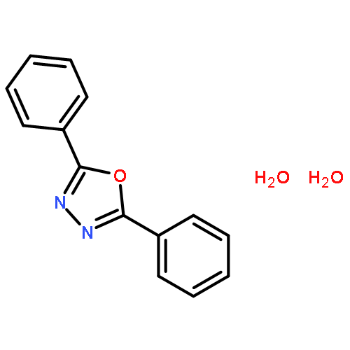 1,3,4-Oxadiazole, 2,5-diphenyl-, dihydrate