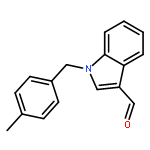 1-(4-Methylbenzyl)-1H-indole-3-carbaldehyde