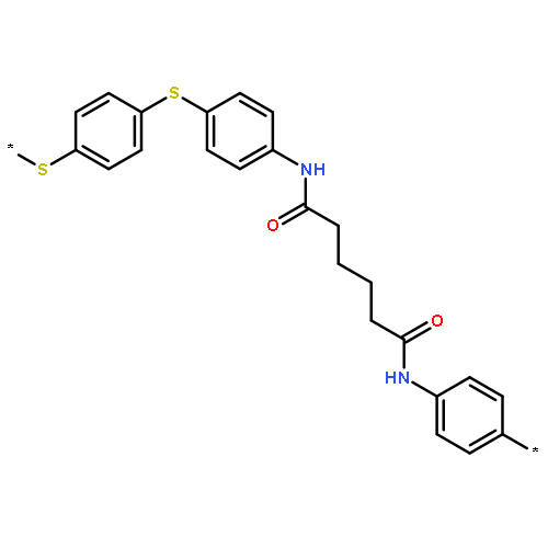 POLY[THIO-1,4-PHENYLENETHIO-1,4-PHENYLENEIMINO(1,6-DIOXO-1,6-HEXANEDIYL)IMINO-1,4-PHENYLENE]