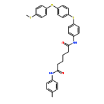 Poly[thio-1,4-phenylenethio-1,4-phenylenethio-1,4-phenyleneimino(1,6-
dioxo-1,6-hexanediyl)imino-1,4-phenylene]