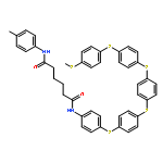 Poly[thio-1,4-phenylenethio-1,4-phenylenethio-1,4-phenylenethio-1,4-ph
enylenethio-1,4-phenyleneimino(1,6-dioxo-1,6-hexanediyl)imino-1,4-ph
enylene]