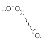 Poly[thio-1,4-phenylenethio-1,4-phenyleneimino(1,10-dioxo-1,10-decan
ediyl)imino-1,4-phenylene]