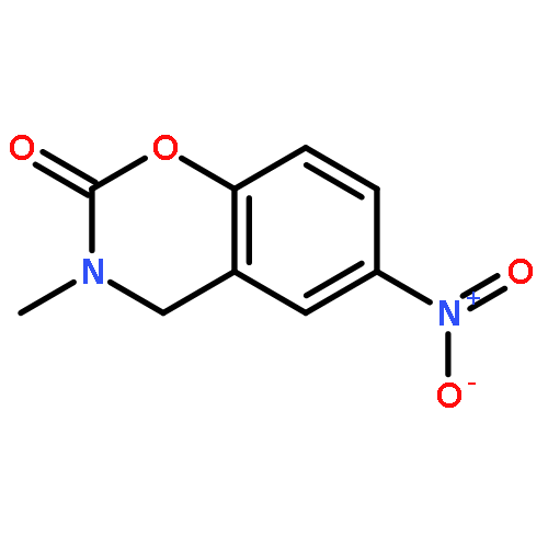 2H-1,3-Benzoxazin-2-one,3,4-dihydro-3-methyl-6-nitro-