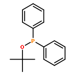 Phosphinous acid, diphenyl-, 1,1-dimethylethyl ester