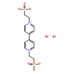 4,4'-Bipyridinium, 1,1'-bis(2-phosphonoethyl)-, dibromide