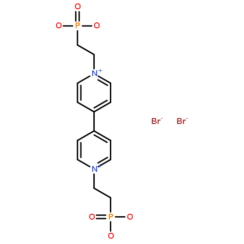 4,4'-Bipyridinium, 1,1'-bis(2-phosphonoethyl)-, dibromide