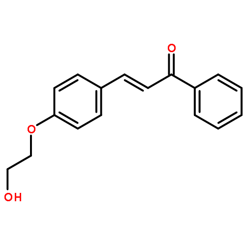 2-Propen-1-one, 3-[4-(2-hydroxyethoxy)phenyl]-1-phenyl-