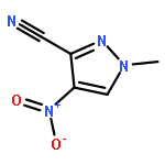 1-Methyl-4-nitro-1H-pyrazole-3-carbonitrile