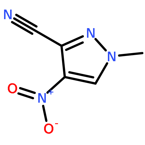 1-Methyl-4-nitro-1H-pyrazole-3-carbonitrile