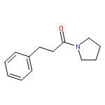 Pyrrolidine, 1-(1-oxo-3-phenylpropyl)-