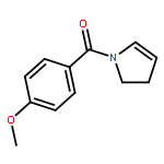 1H-Pyrrole, 2,3-dihydro-1-(4-methoxybenzoyl)-