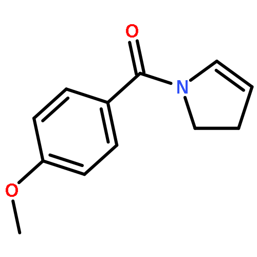 1H-Pyrrole, 2,3-dihydro-1-(4-methoxybenzoyl)-