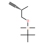 Silane, (1,1-dimethylethyl)dimethyl[[(2S)-2-methyl-3-butynyl]oxy]-