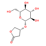 2(3H)-Furanone, 4-(b-D-glucopyranosyloxy)dihydro-,(4R)-