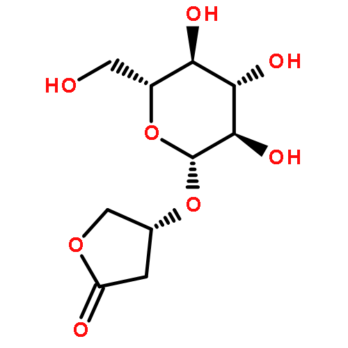 2(3H)-Furanone, 4-(b-D-glucopyranosyloxy)dihydro-,(4R)-