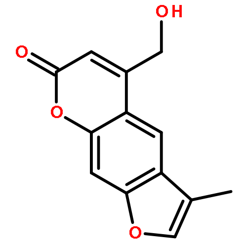 7H-Furo[3,2-g][1]benzopyran-7-one, 5-(hydroxymethyl)-3-methyl-