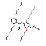 Poly[[2,5-bis(hexyloxy)-1,4-phenylene](1-cyano-1,2-ethenediyl)[2,5-bis(hexyloxy)-1,4-phenylene](2-cyano-1,2-ethenediyl)]