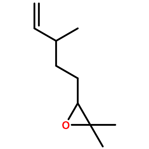 2,2-dimethyl-3-(3-methylpent-4-en-1-yl)oxirane