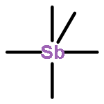 Antimony, pentamethyl-,(TB-5-11)- (9CI)