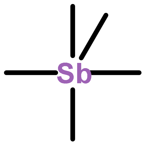 Antimony, pentamethyl-,(TB-5-11)- (9CI)