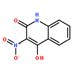 2(1H)-Quinolinone,4-hydroxy-3-nitro-