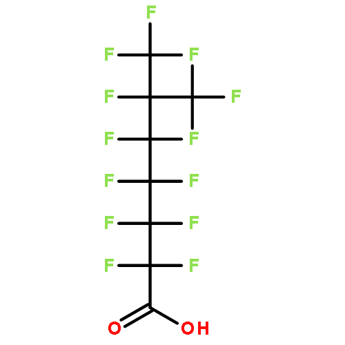 Heptanoic acid, 2,2,3,3,4,4,5,5,6,7,7,7-dodecafluoro-6-(trifluoromethyl)-