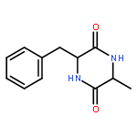 (3S,6S)-3-methyl-6-(phenylmethyl)piperazine-2,5-dione