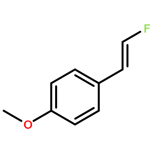 BENZENE, 1-(2-FLUOROETHENYL)-4-METHOXY-