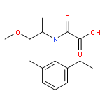 Acetic acid,2-[(2-ethyl-6-methylphenyl)(2-methoxy-1-methylethyl)amino]-2-oxo-